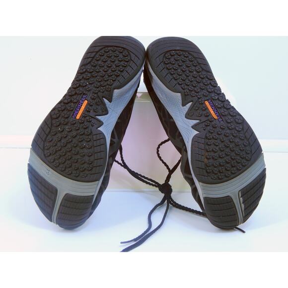 Merrell All Out Soar Running Shoe Womens 8.5 Mesh Black Purple Athletic Trail - Picture 5 of 8